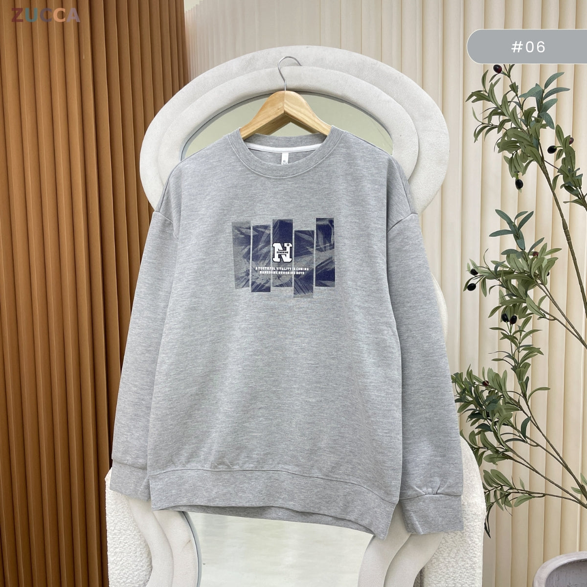 ZUCCA IZWANI KASUAL WOMEN SWEATER LONG SLEEVE - MC1032