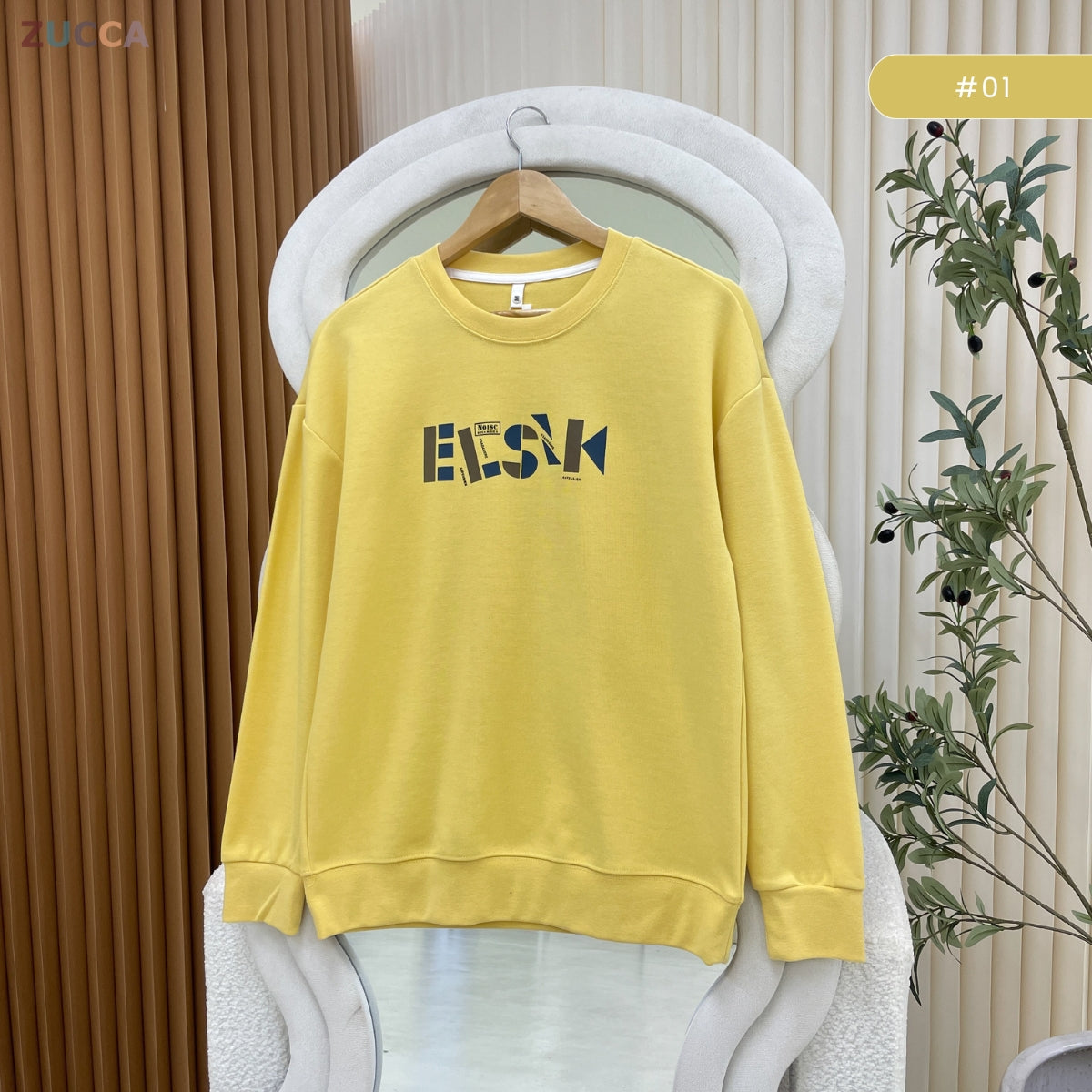 ZUCCA IZWANI KASUAL WOMEN SWEATER LONG SLEEVE - MC1032