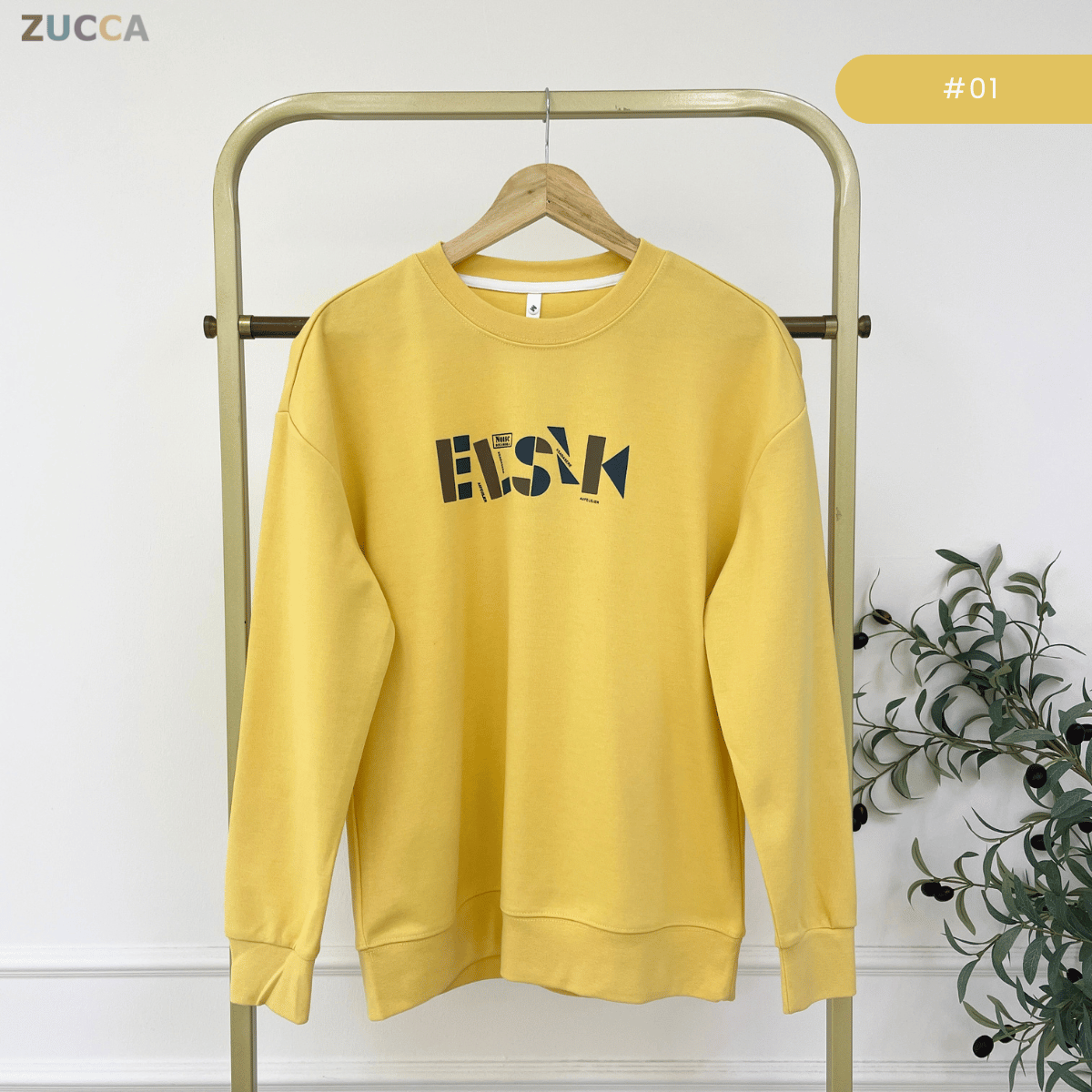 ZUCCA IZWANI KASUAL WOMEN SWEATER LONG SLEEVE - MC1032