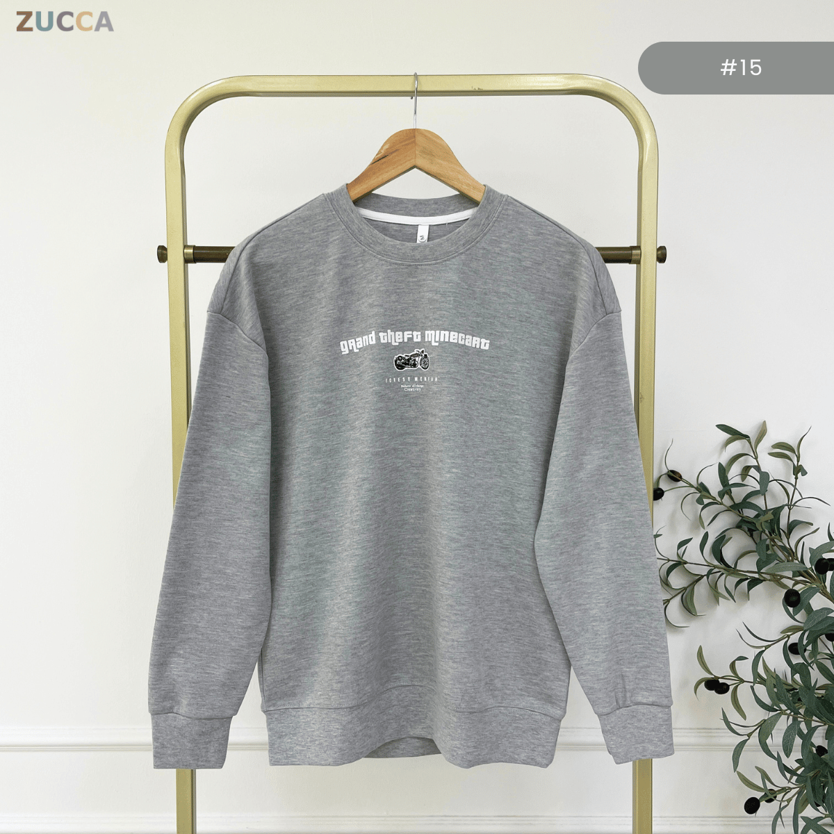 ZUCCA IZWANI KASUAL WOMEN SWEATER LONG SLEEVE - MC1032