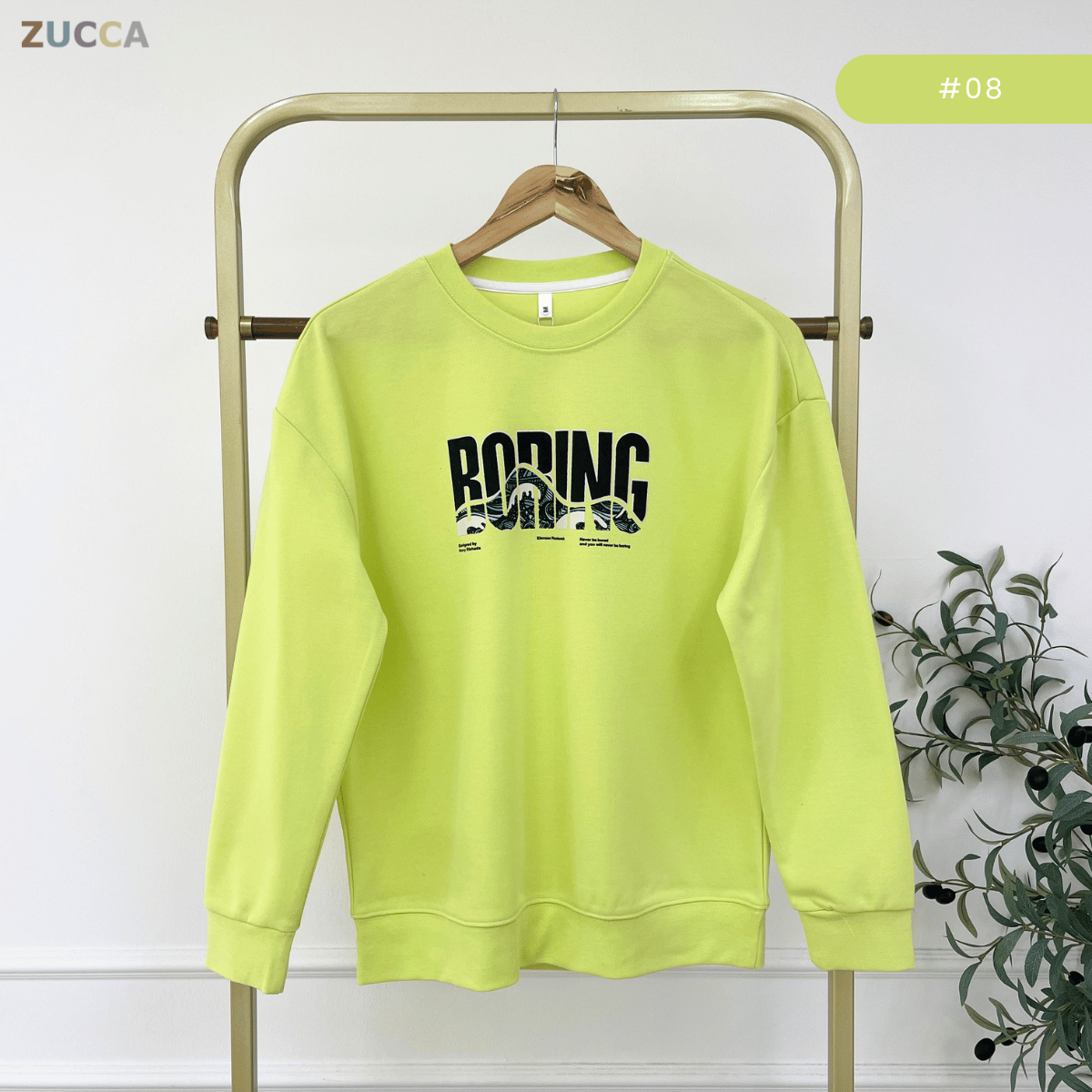 ZUCCA IZWANI KASUAL WOMEN SWEATER LONG SLEEVE - MC1032