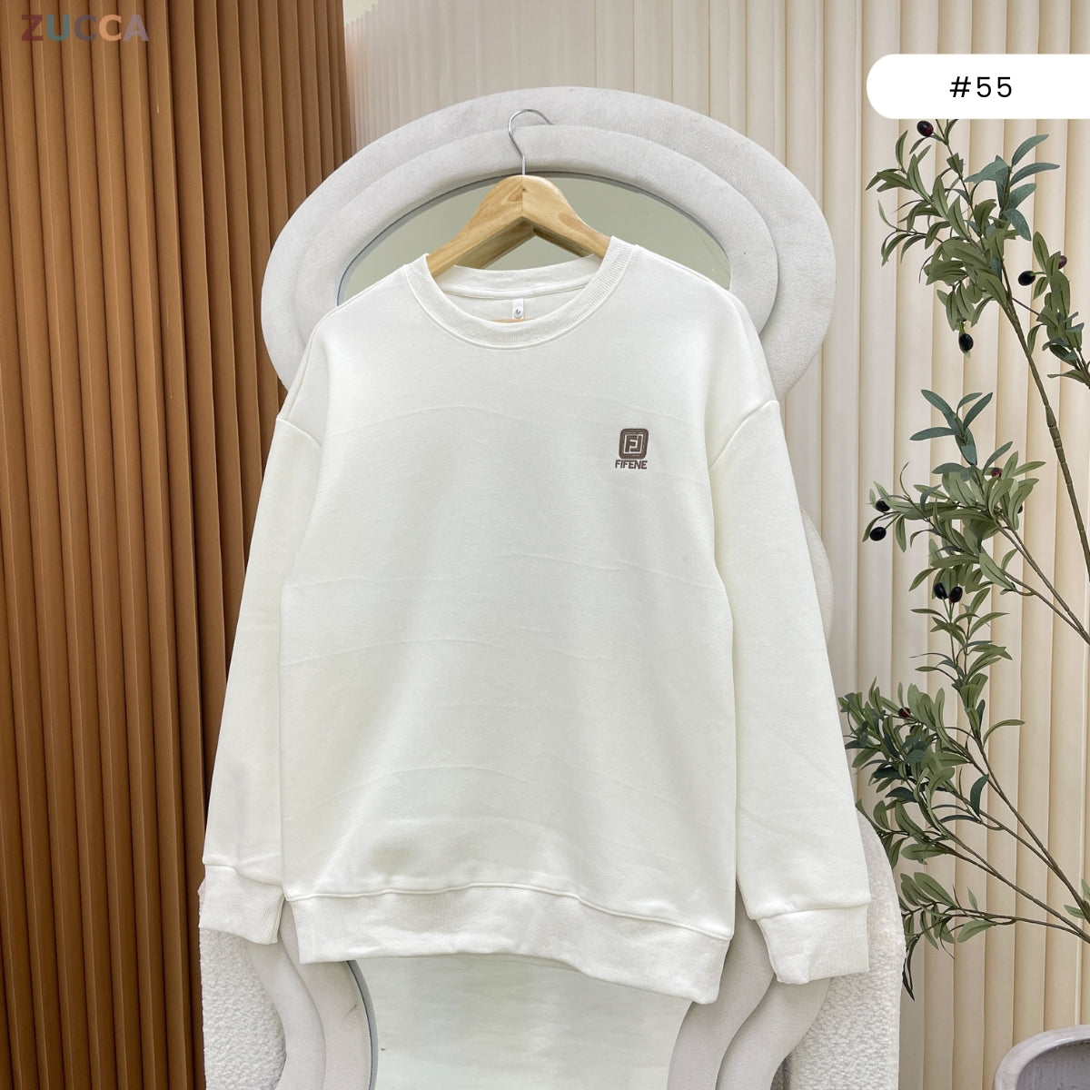 ZUCCA IZWANI KASUAL WOMEN SWEATER LONG SLEEVE - MC1032