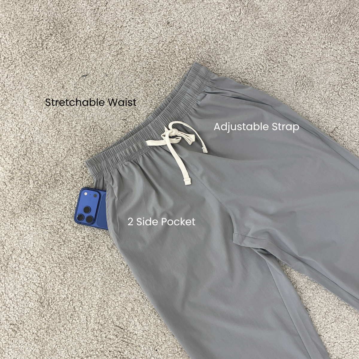 MENIQLO EMIR RELAX STRAIGHT JOGGER PANTS MCP2007