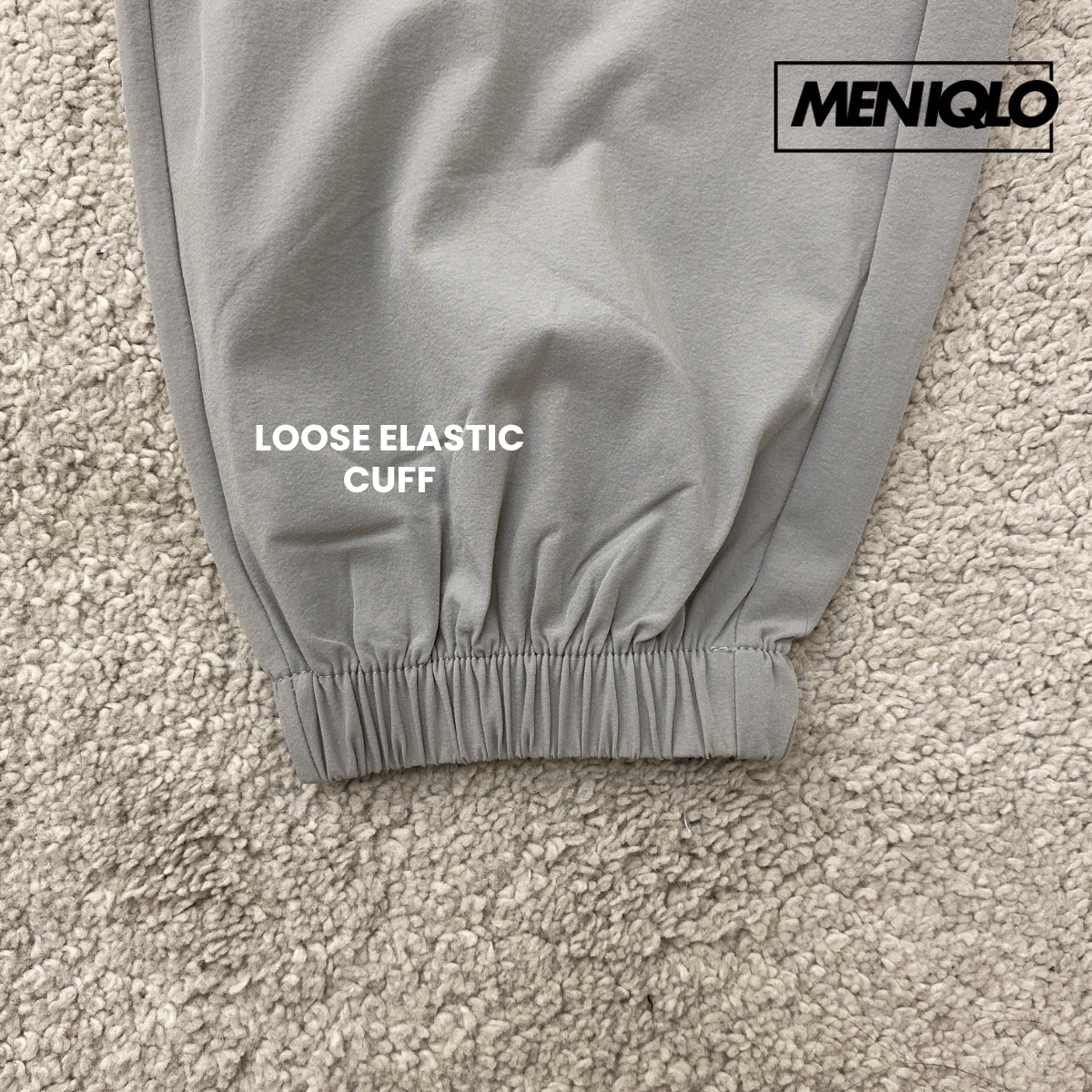 MENIQLO EMIR RELAX STRAIGHT JOGGER PANTS MCP2007
