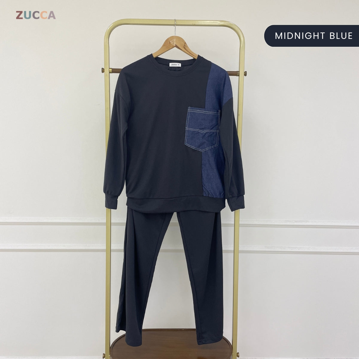 ZUCCA NARISSA TRENDY DAILY COLOURBLOCK MODEST SET - MA165