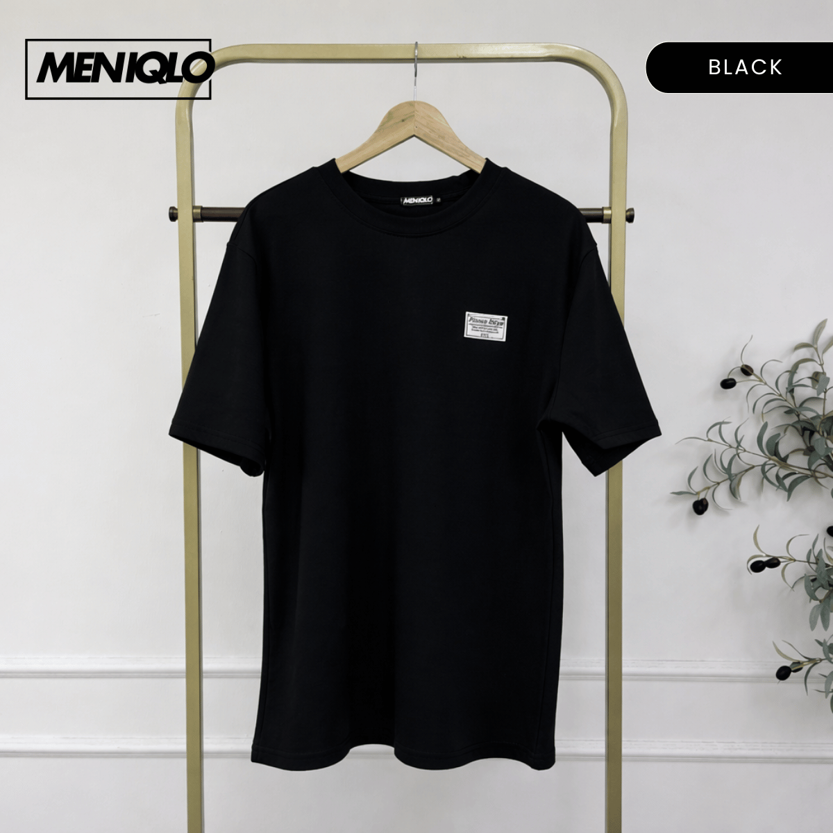 MENIQLO DAMIAN OVERSIZED T-SHIRT SHORT SLEEVE - MQ1001