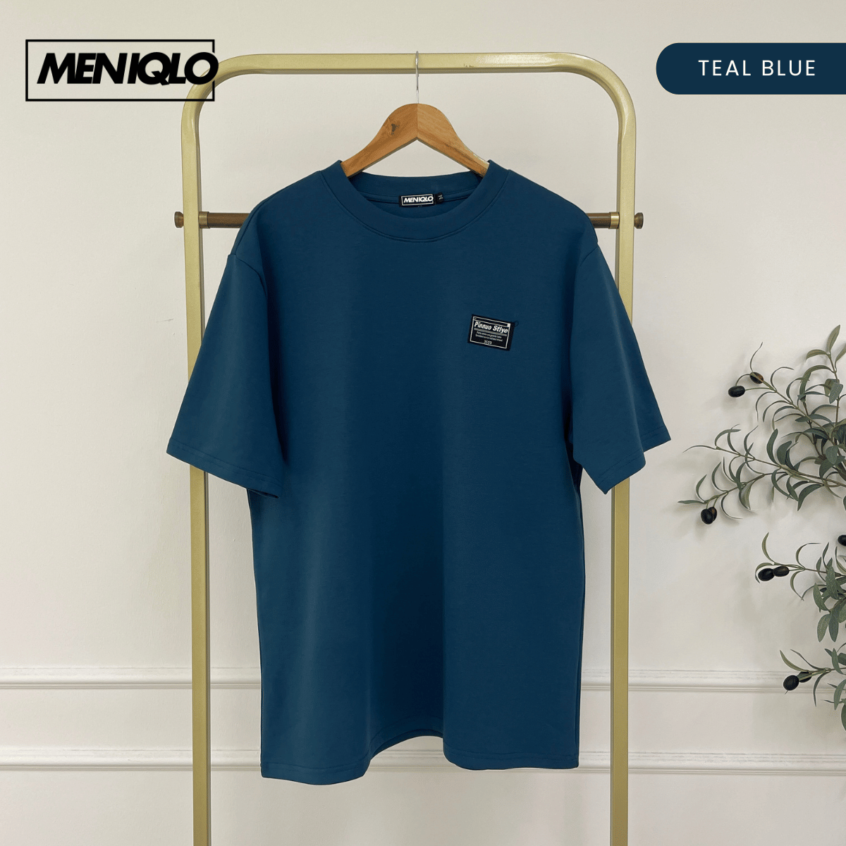 MENIQLO DAMIAN OVERSIZED T-SHIRT SHORT SLEEVE - MQ1001