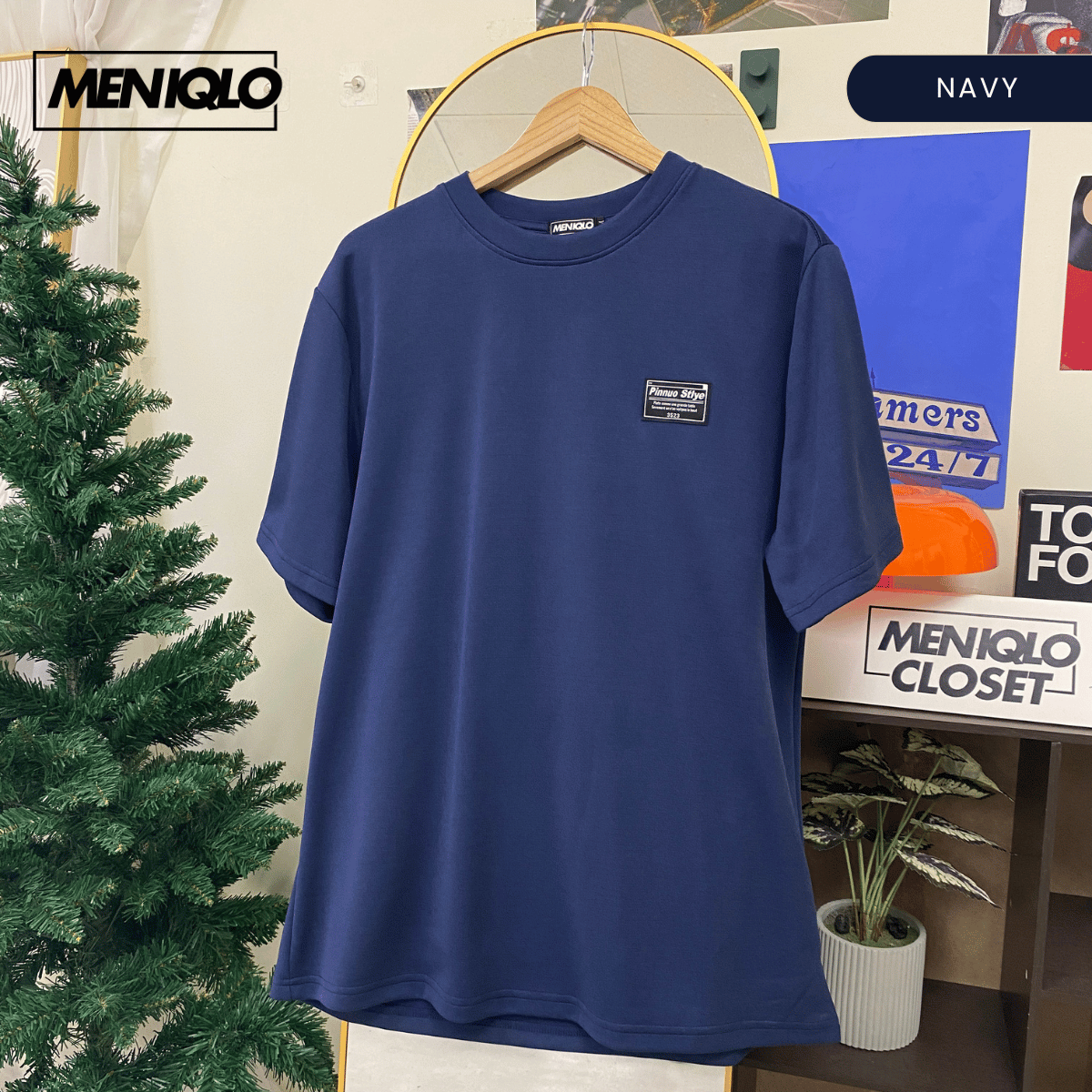 MENIQLO DAMIAN OVERSIZED T-SHIRT SHORT SLEEVE - MQ1001