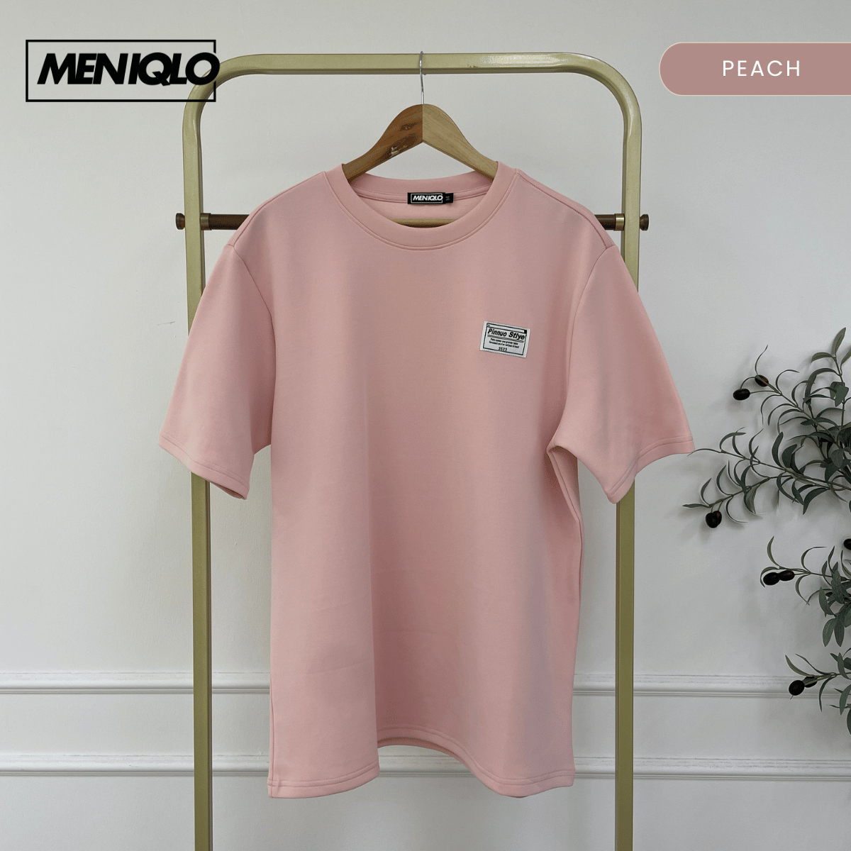 MENIQLO DAMIAN OVERSIZED T-SHIRT SHORT SLEEVE - MQ1001