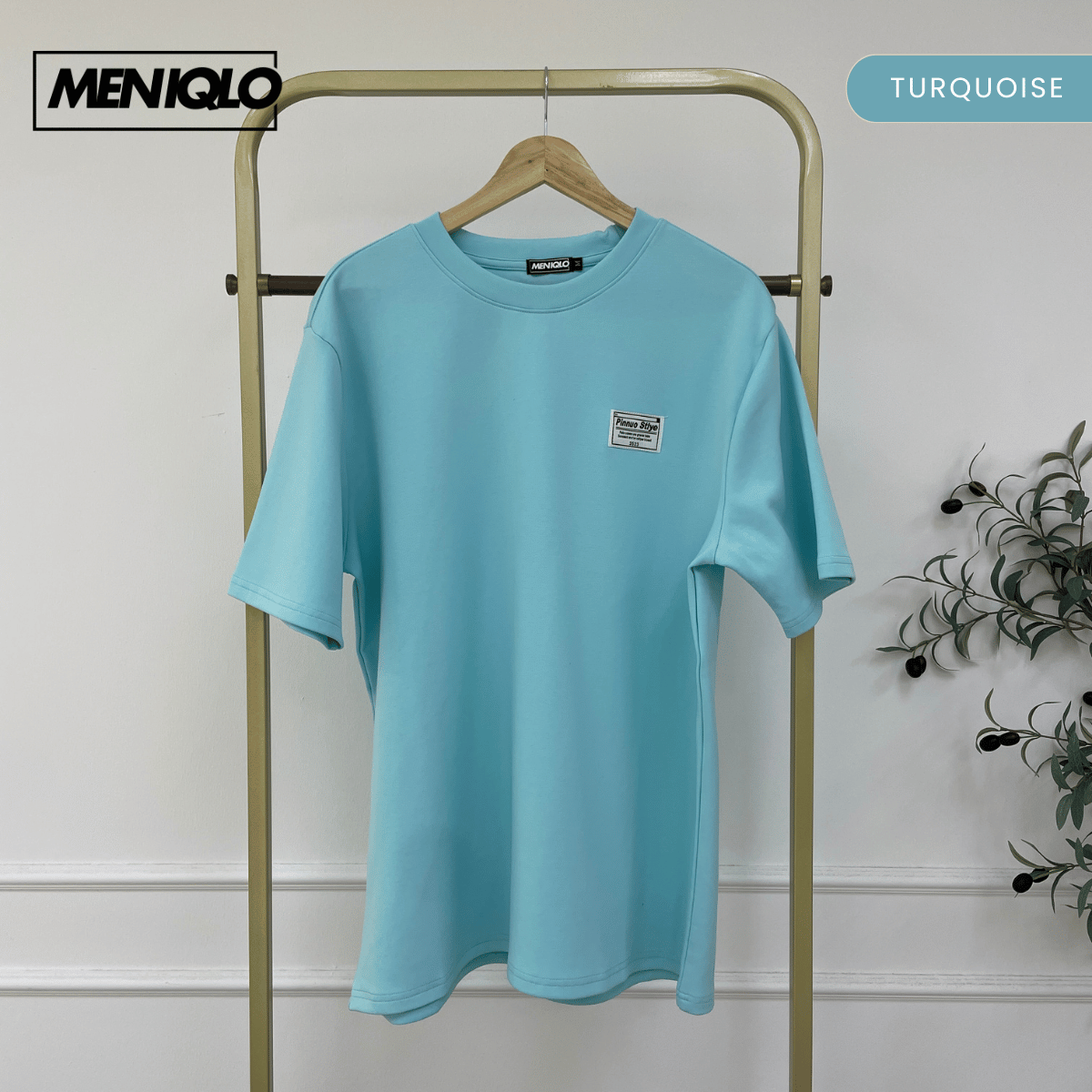 MENIQLO DAMIAN OVERSIZED T-SHIRT SHORT SLEEVE - MQ1001
