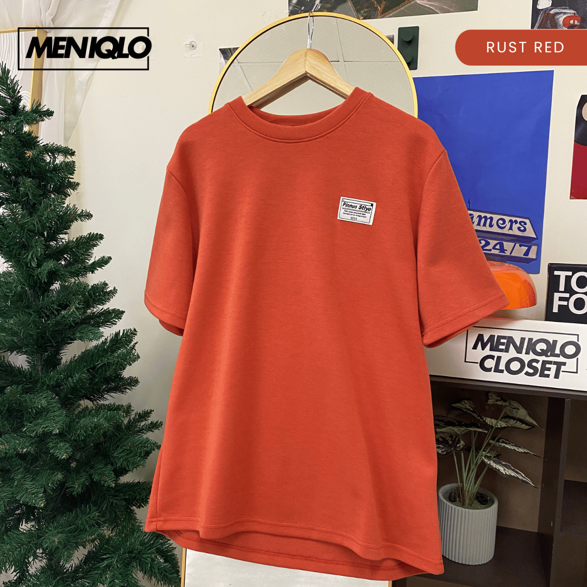 MENIQLO DAMIAN OVERSIZED T-SHIRT SHORT SLEEVE - MQ1001