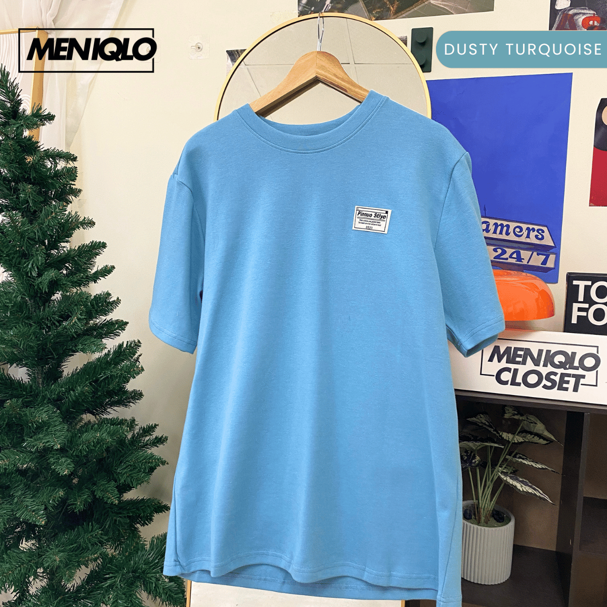 MENIQLO DAMIAN OVERSIZED T-SHIRT SHORT SLEEVE - MQ1001