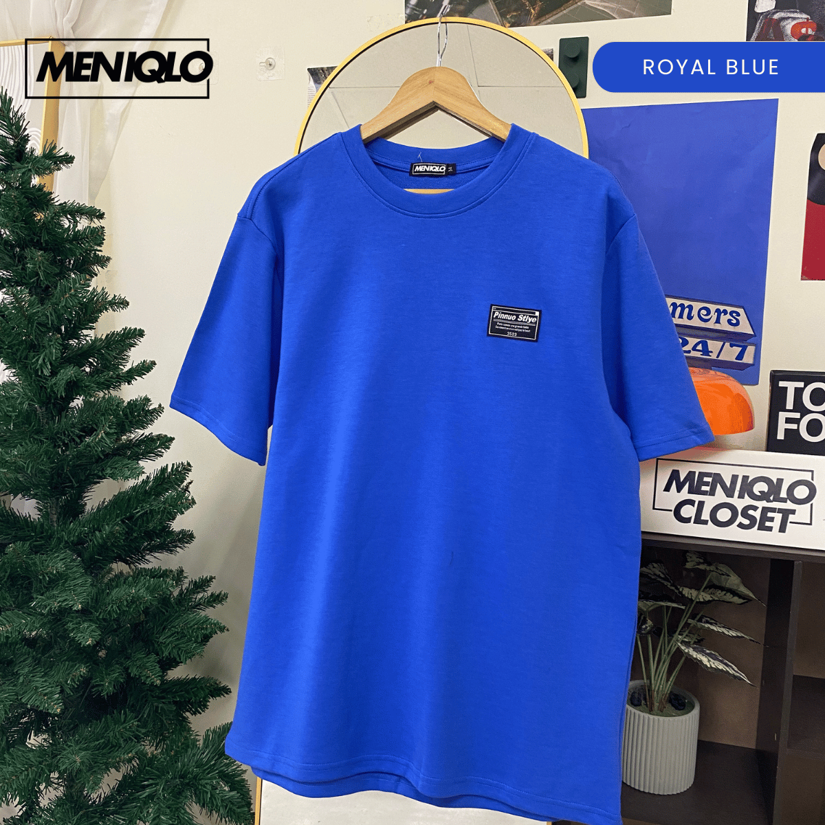 MENIQLO DAMIAN OVERSIZED T-SHIRT SHORT SLEEVE - MQ1001