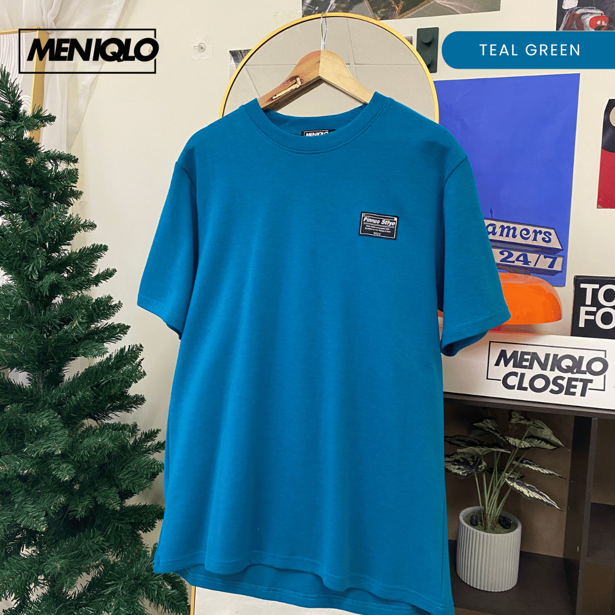 MENIQLO DAMIAN OVERSIZED T-SHIRT SHORT SLEEVE - MQ1001