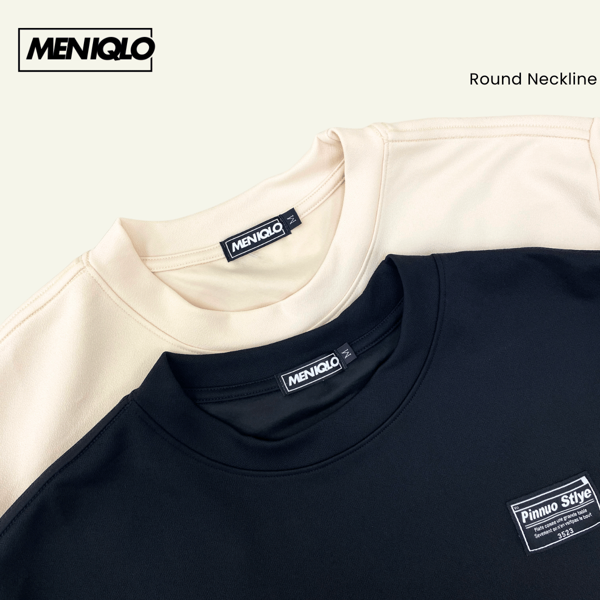 MENIQLO DAMIAN OVERSIZED T-SHIRT SHORT SLEEVE - MQ1001