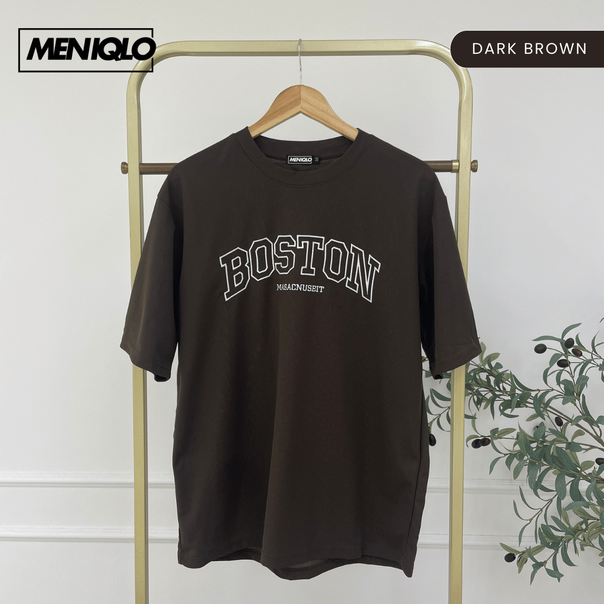 MENIQLO TYLER KASUAL MEN OVERSIZED T-SHIRT SHORT SLEEVE - MQ1002