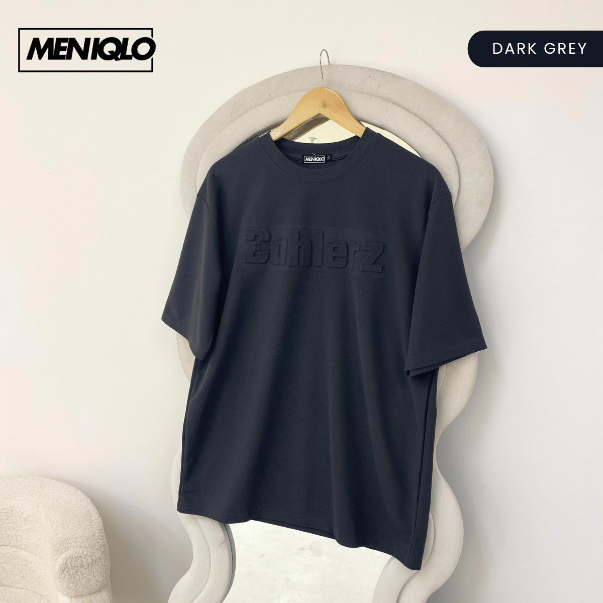 MENIQLO VINCENT OVERSIZED T-SHIRT SHORT SLEEVE - MQ1003