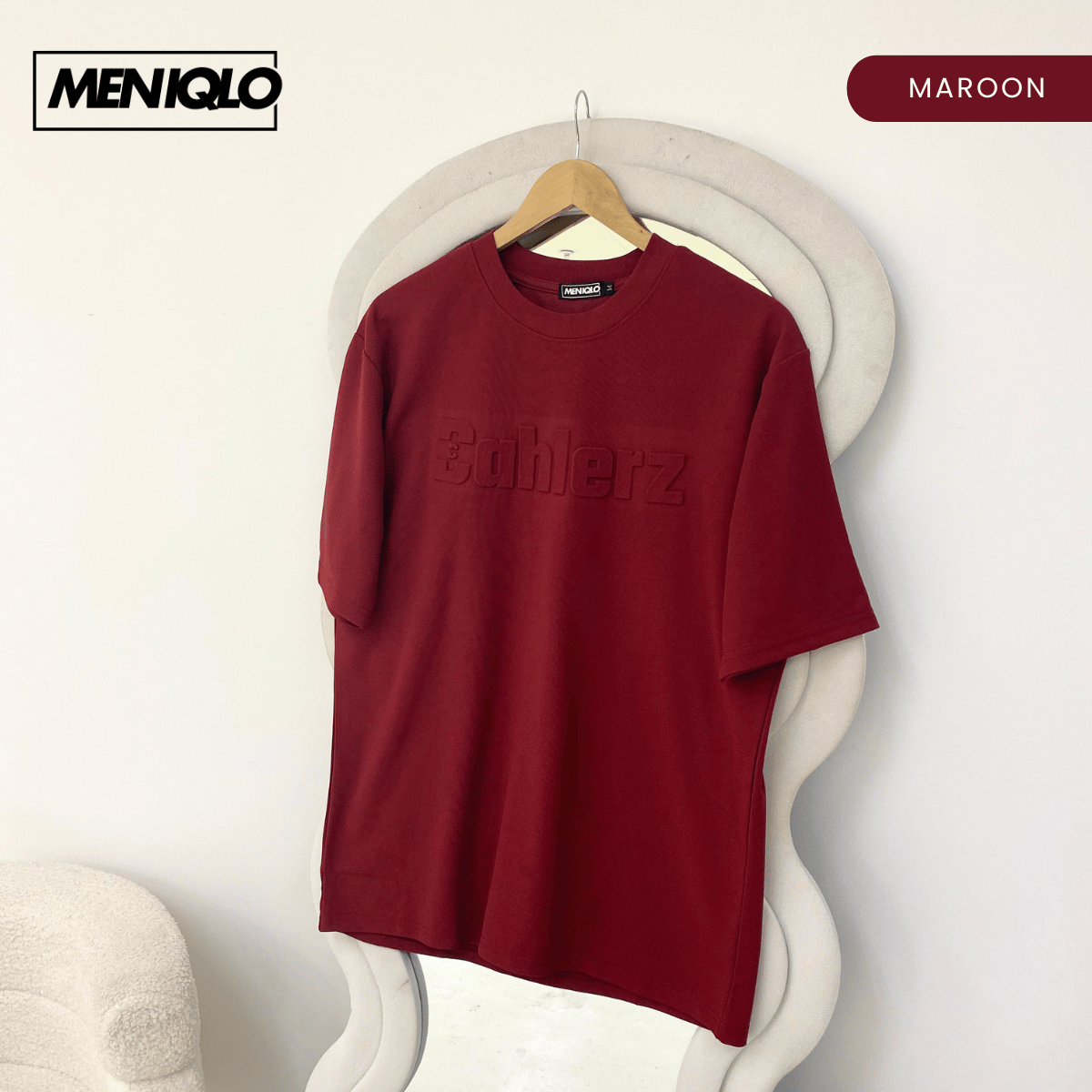 MENIQLO VINCENT OVERSIZED T-SHIRT SHORT SLEEVE - MQ1003
