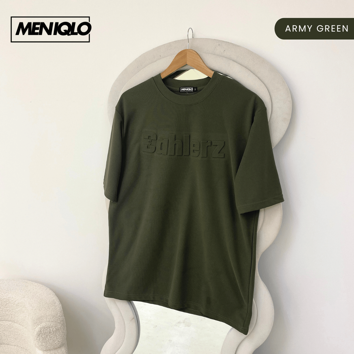 MENIQLO VINCENT OVERSIZED T-SHIRT SHORT SLEEVE - MQ1003