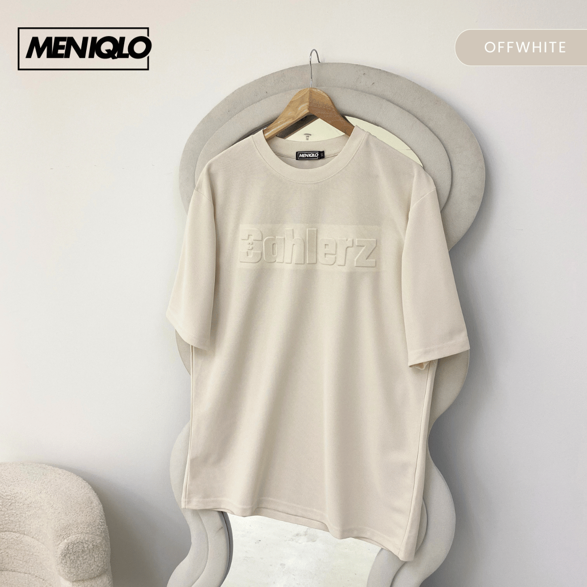 MENIQLO VINCENT OVERSIZED T-SHIRT SHORT SLEEVE - MQ1003