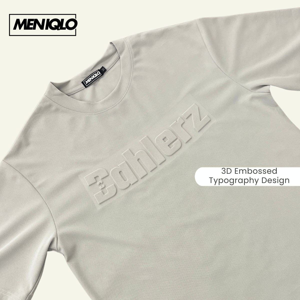 MENIQLO VINCENT OVERSIZED T-SHIRT SHORT SLEEVE - MQ1003