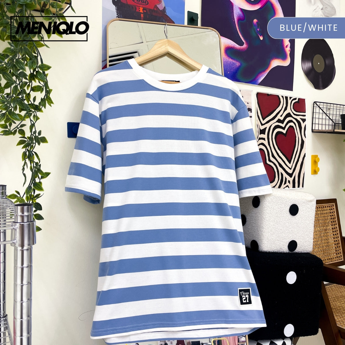 MENIQLO HARRY OVERSIZED T-SHIRT SHORT SLEEVE - MQ1004