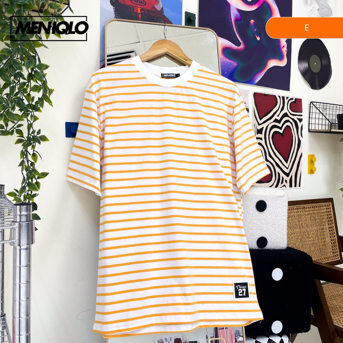 MENIQLO HARRY OVERSIZED T-SHIRT SHORT SLEEVE - MQ1004