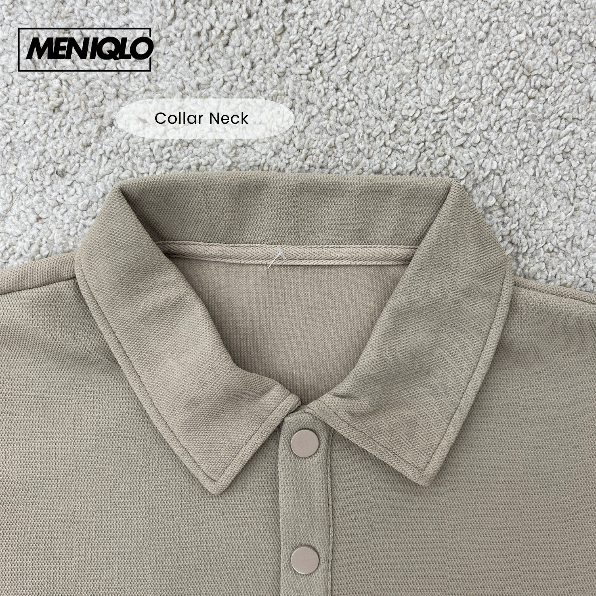 MENIQLO JOHAN COMFORT POLO TEE SHORT SLEEVE