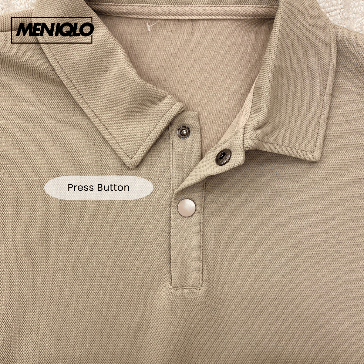 MENIQLO JOHAN COMFORT POLO TEE SHORT SLEEVE