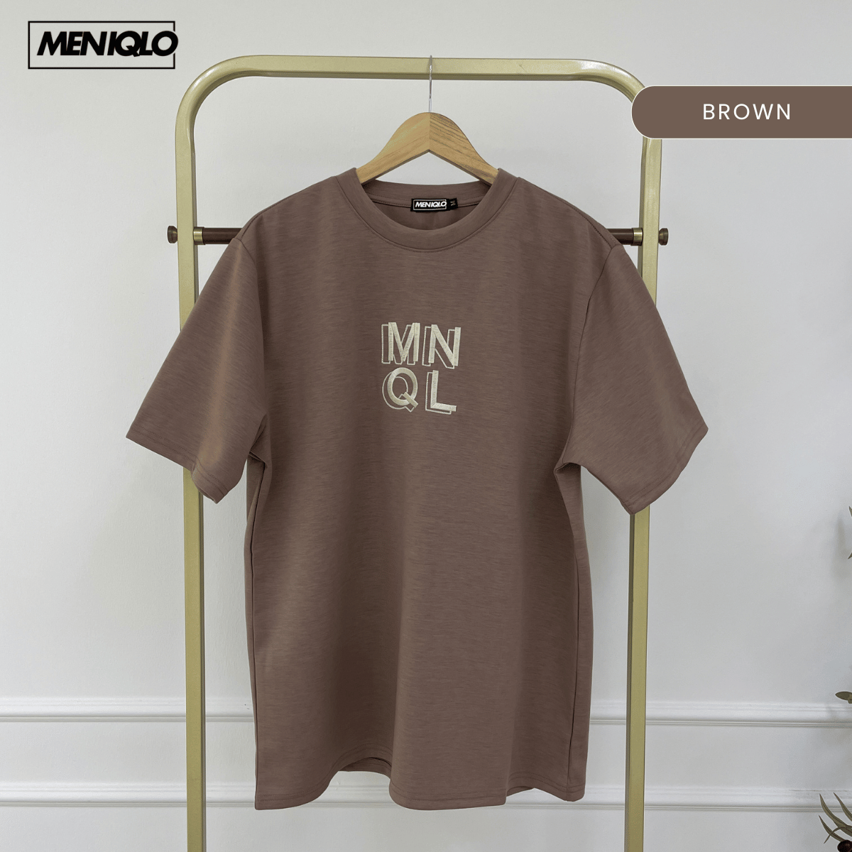 MENIQLO ZAYDAN MODERN STREET GRAPHIC TEE 300 GSM - MQ1006