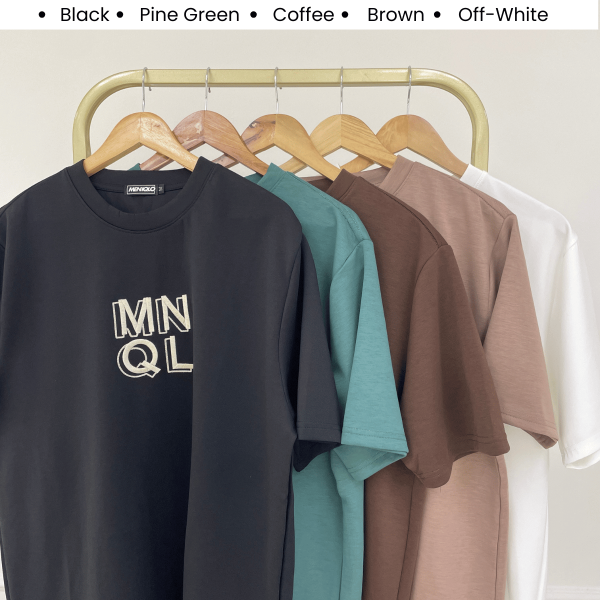 MENIQLO ZAYDAN MODERN STREET GRAPHIC TEE 300 GSM - MQ1006