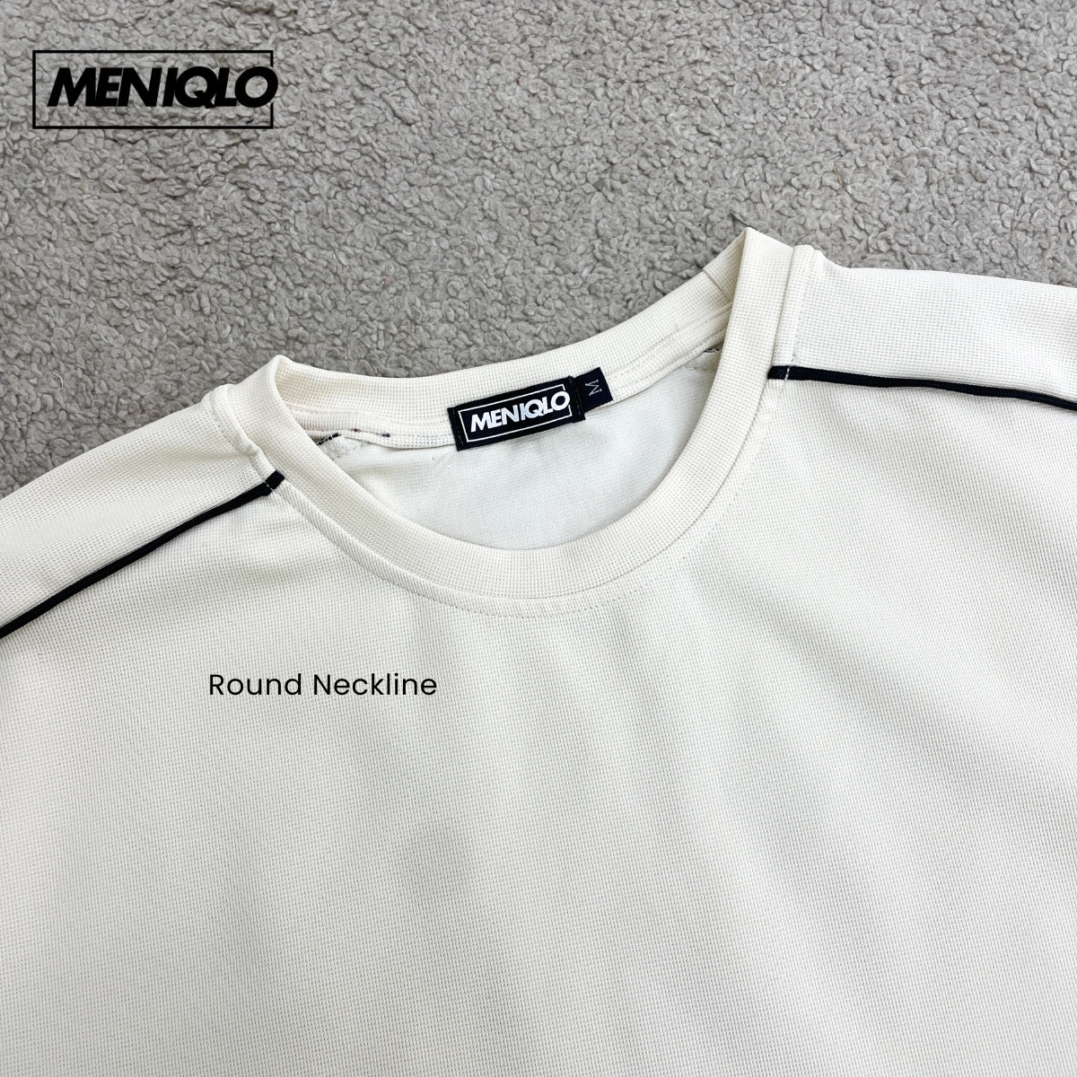 MENIQLO DARIEN MEN OVERSIZED SHIRT SHORT SLEEVE - MQ1007