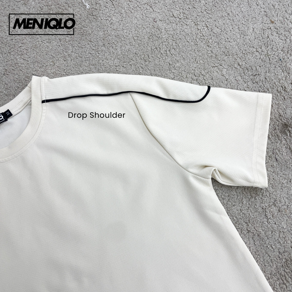 MENIQLO DARIEN MEN OVERSIZED SHIRT SHORT SLEEVE - MQ1007