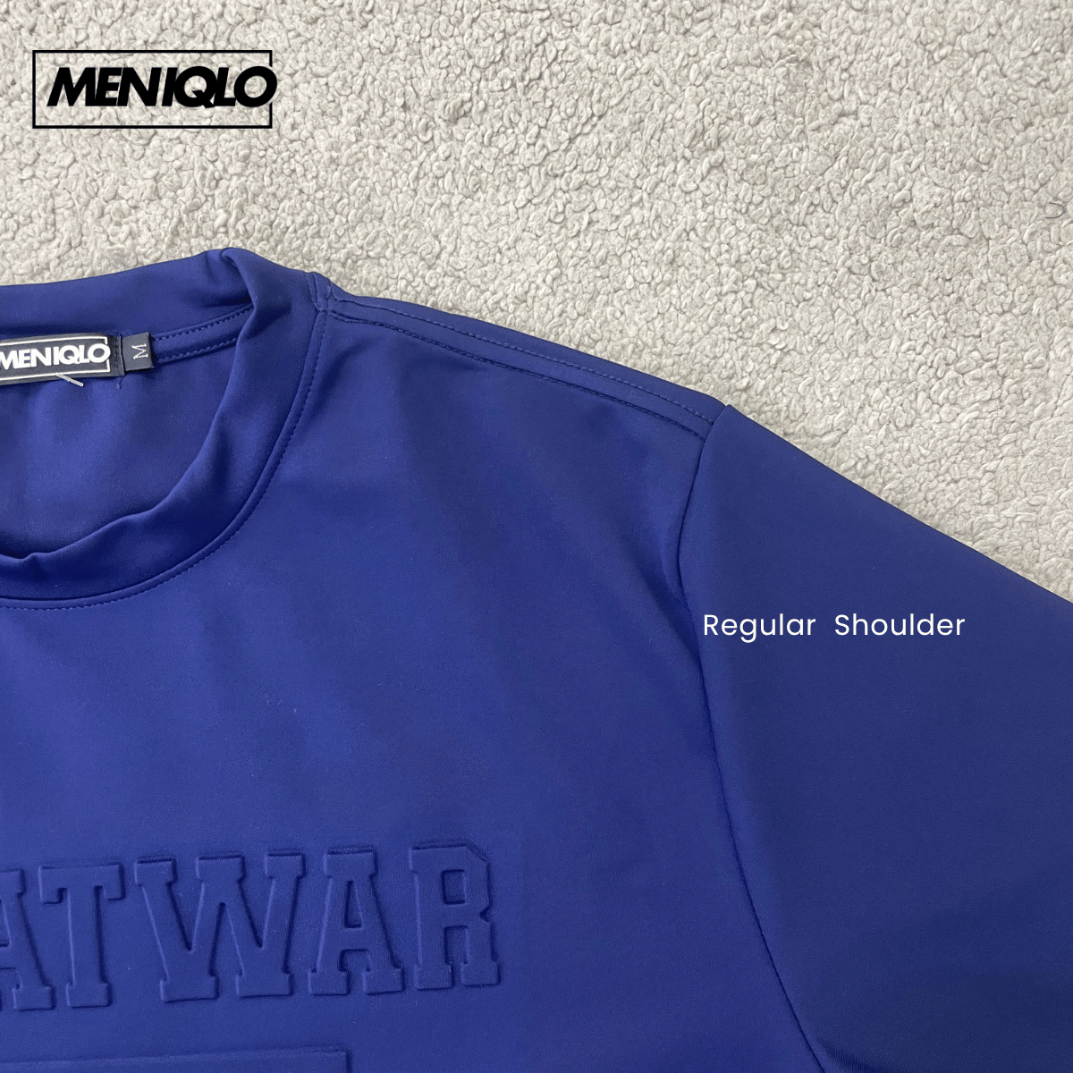 MENIQLO JAYDEN OVERSIZED SHIRT SHORT SLEEVE 350 GSM-MQ1009