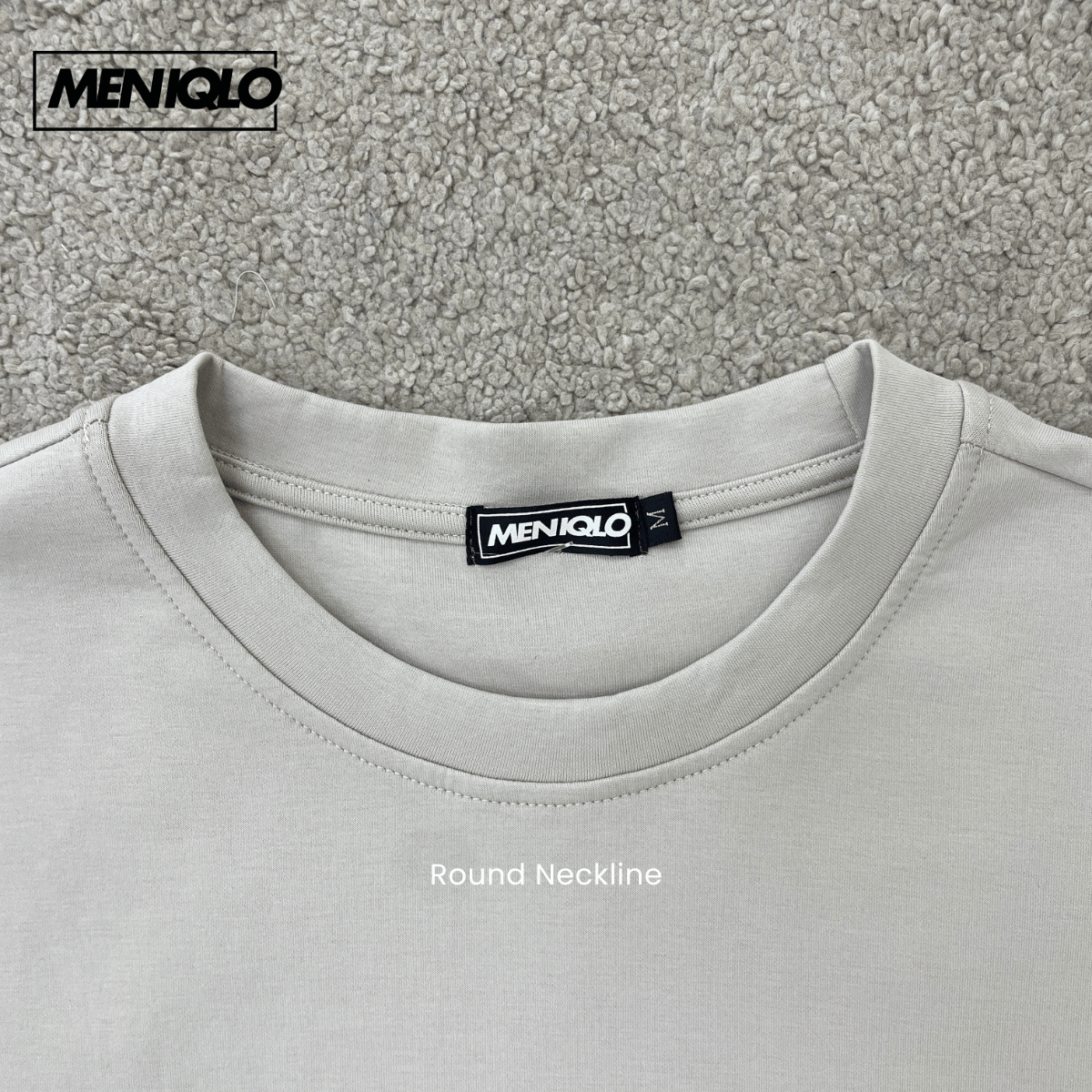 MENIQLO HARITH FLAME MOTION OVERSIZED T-SHIRT - MQ1012