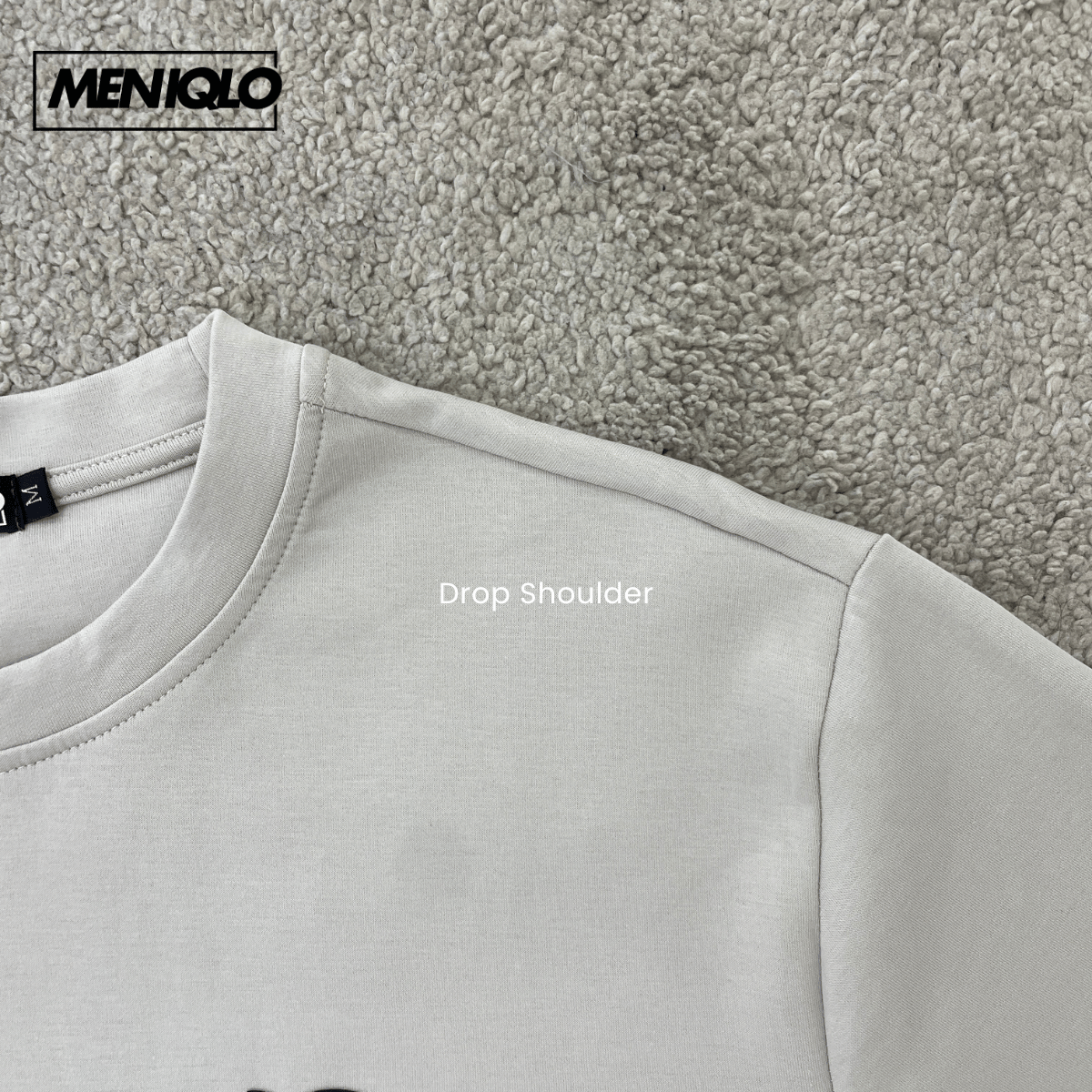 MENIQLO HARITH FLAME MOTION OVERSIZED T-SHIRT - MQ1012