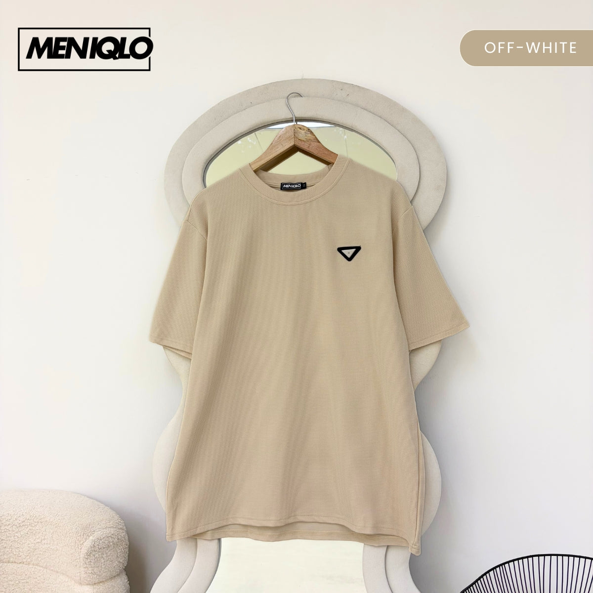 MENIQLO JAMES MEN OVERSIZE SHIRT SHORT SLEEVE - MQ1014