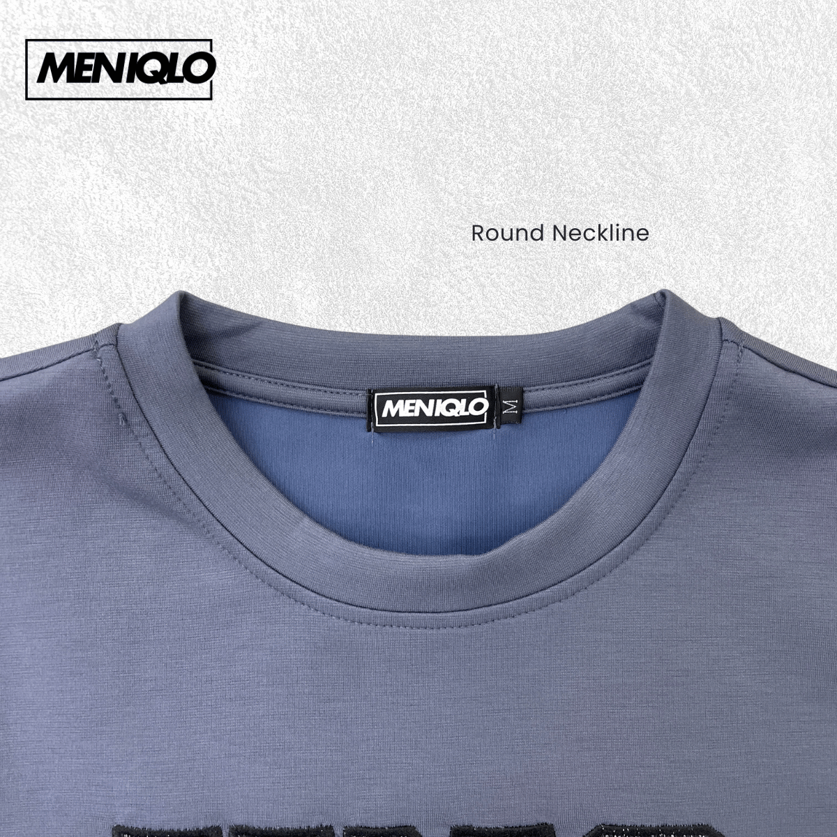 MENIQLO IZZUDIN MINIMAL GRAPHIC SHORT SLEEVE T-SHIRT (310GSM) - MQ1015