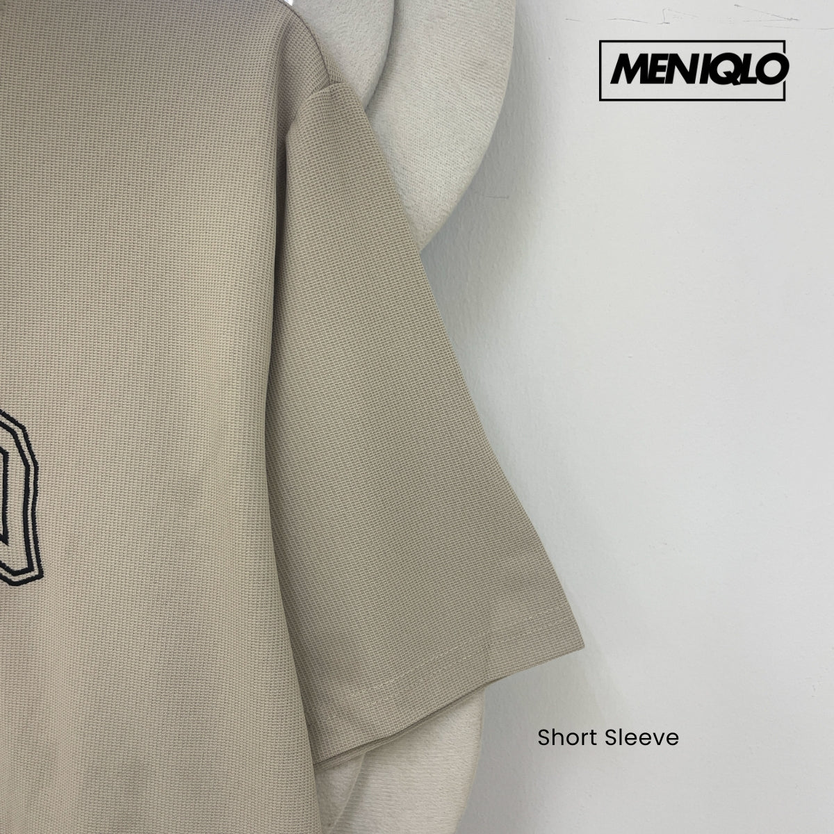 MENIQLO NICO EMBROIDERED CASUAL SHORT SLEEVE T-SHIRT - MQ1020