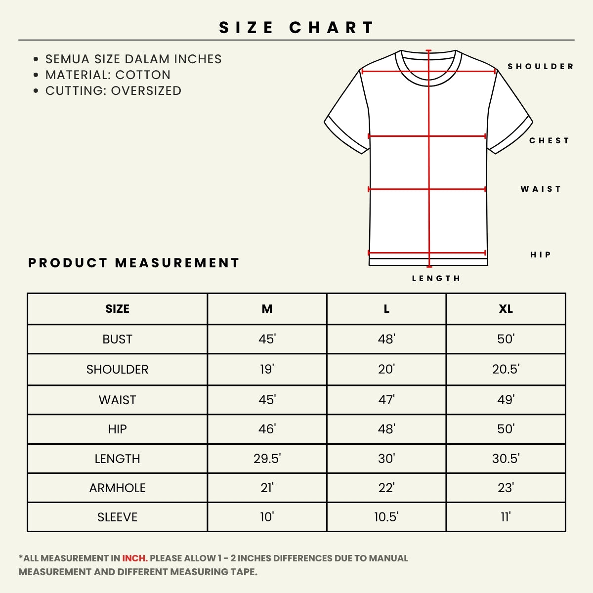 MENIQLO FUAD MEN CASUAL PATCH T-SHIRT OVERSIZED TEE - MQ1025