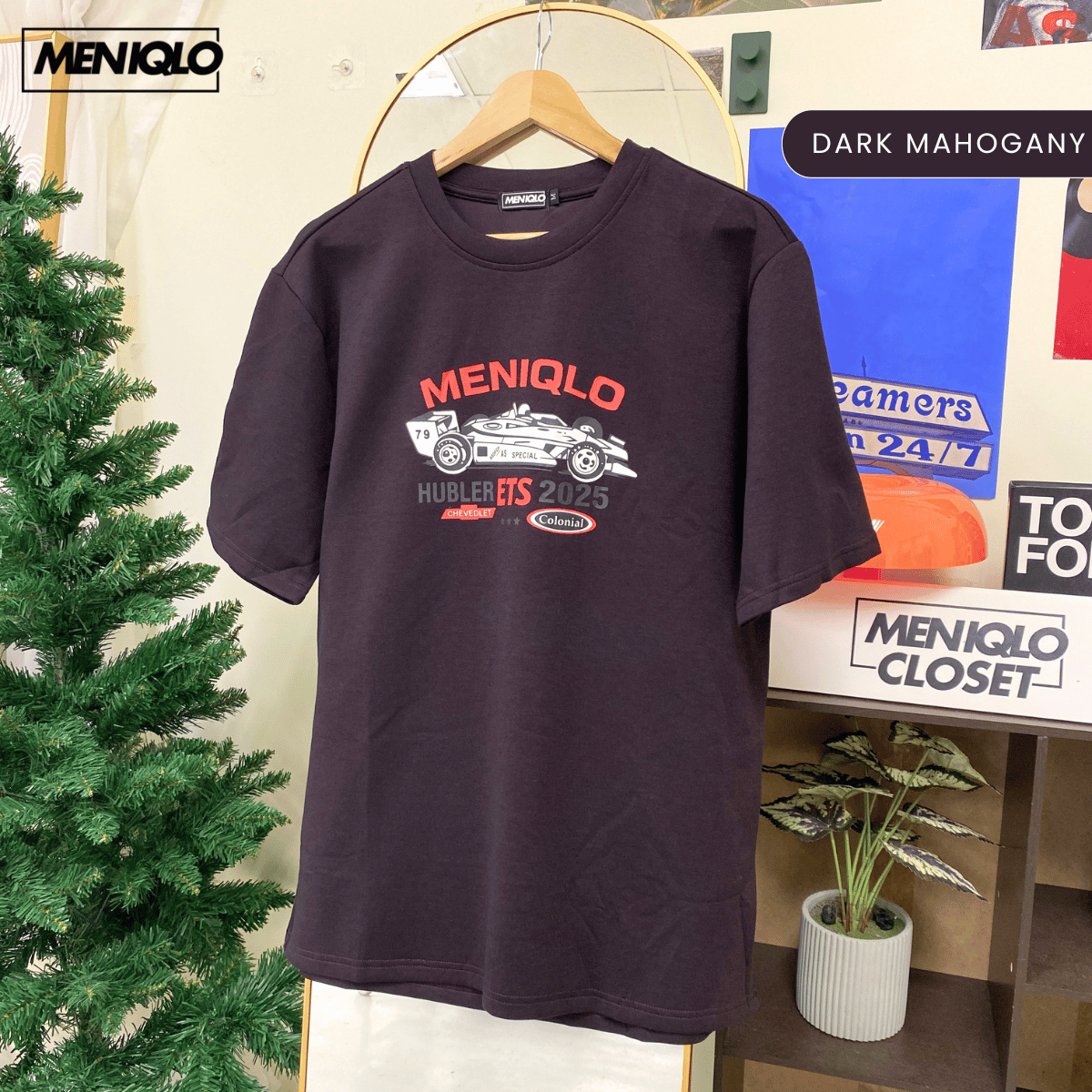 MENIQLO NABIL CLASSIC GRAPHIC OVERSIZED T-SHIRT-MQ1026