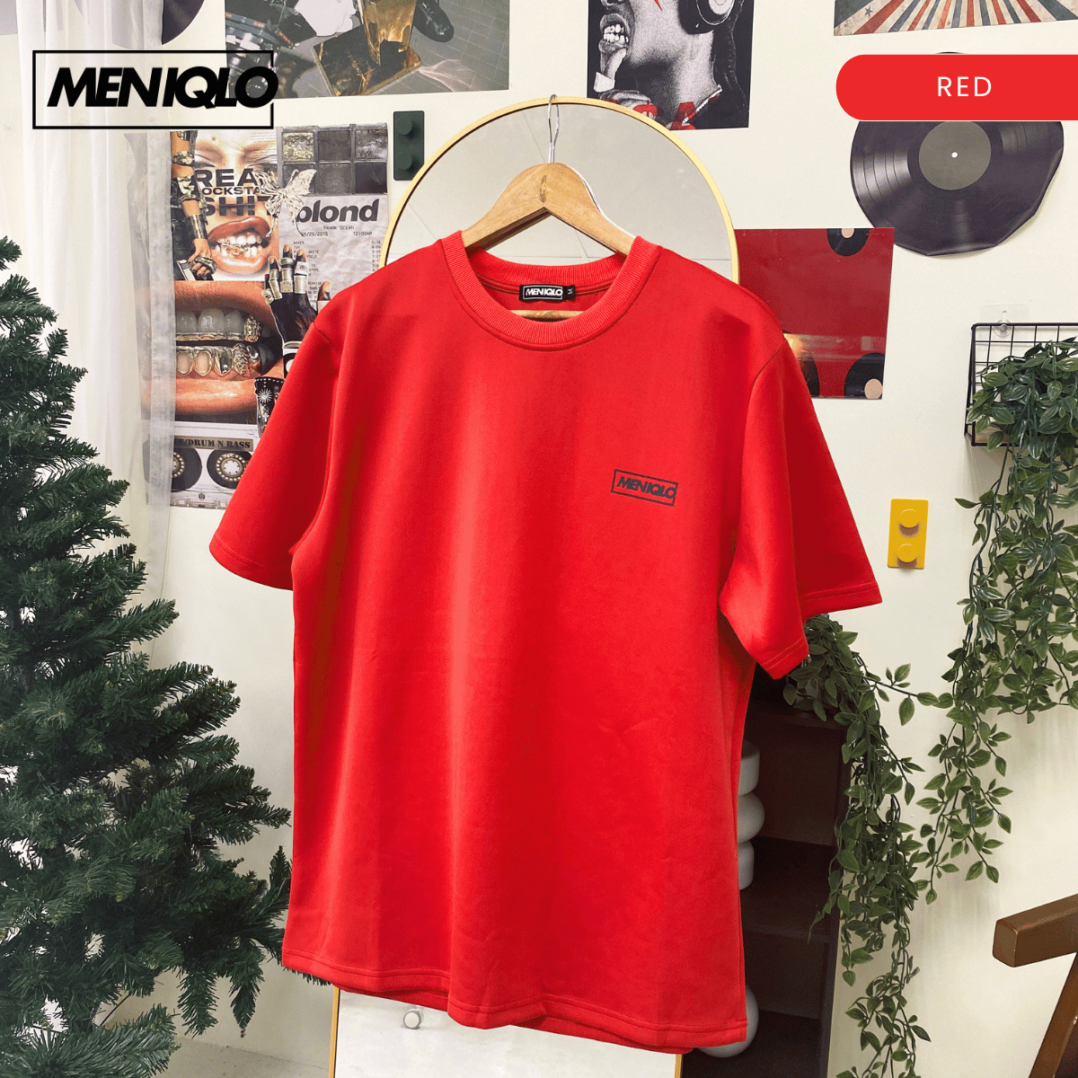 MENIQLO RAYQAL MERDEKA SERIES GRAPHIC OVERSIZED- MQ1031