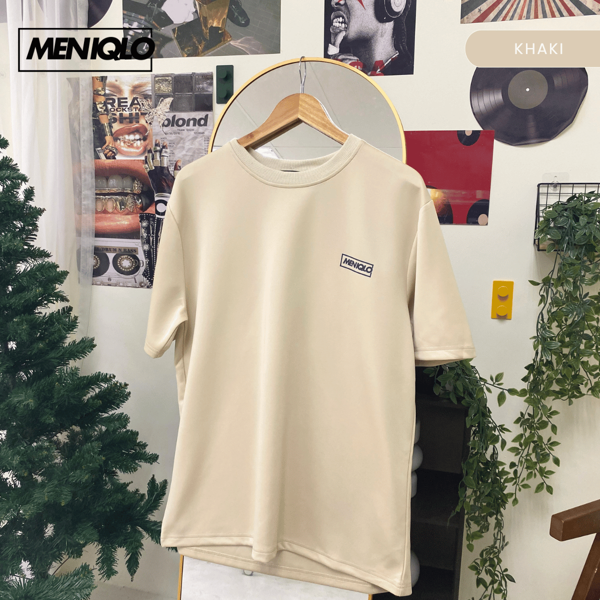 MENIQLO RAYQAL MERDEKA SERIES GRAPHIC OVERSIZED- MQ1031