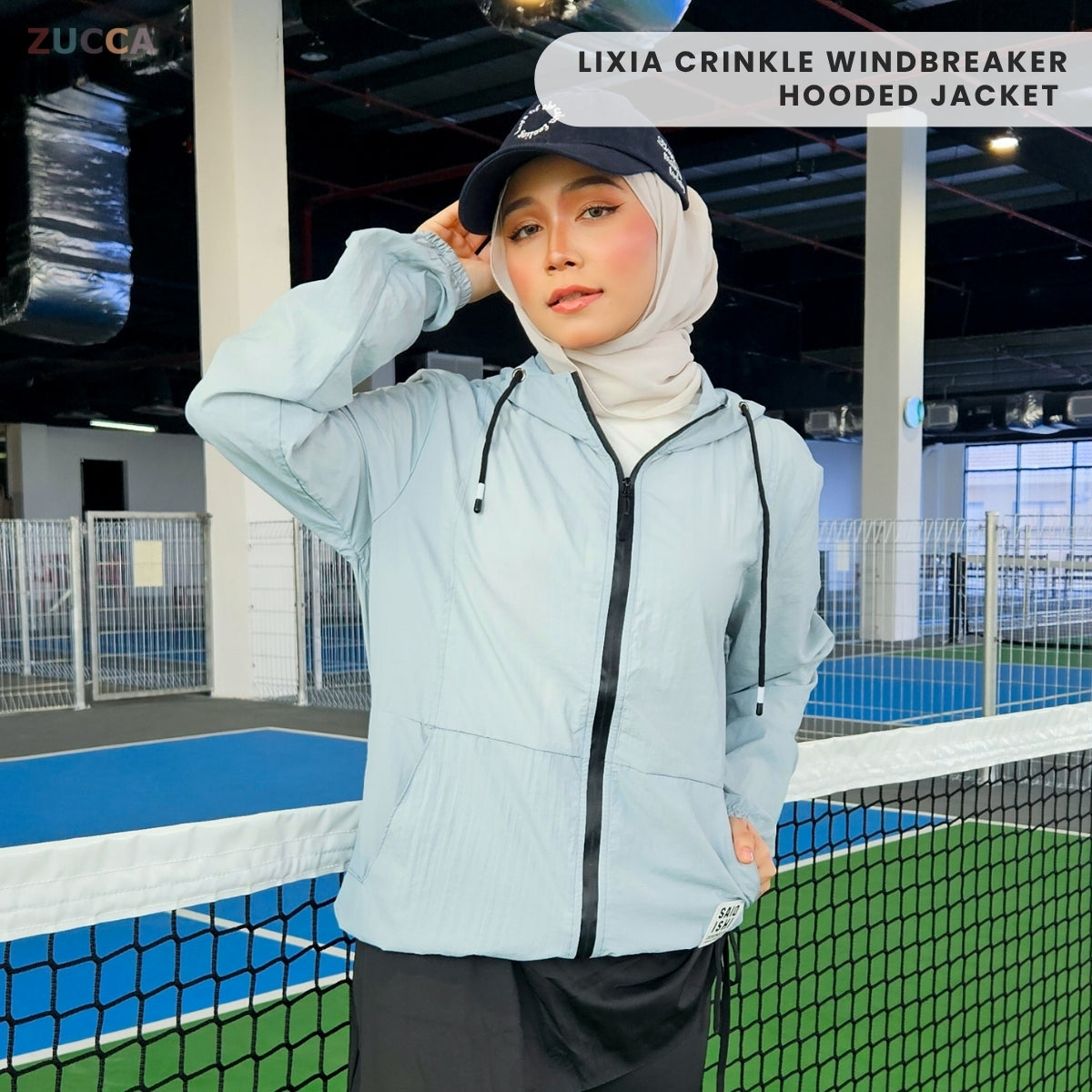 ZUCCA LIXIA JAKET WINDBREAKER BERHUD - MS001
