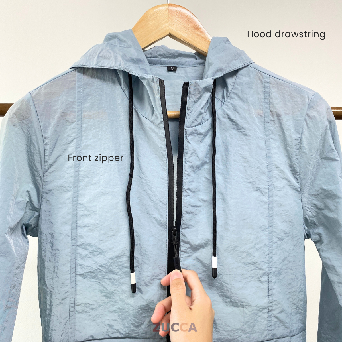 ZUCCA LIXIA JAKET WINDBREAKER BERHUD - MS001