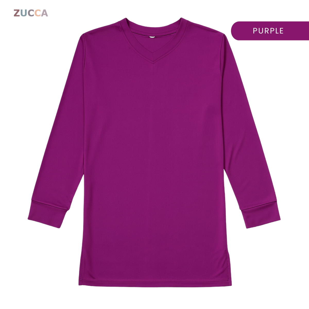 ZUCCA NAVA FLOWFIT SPORTWEAR LONG SLEEVE-MS007(PLUS SIZE)