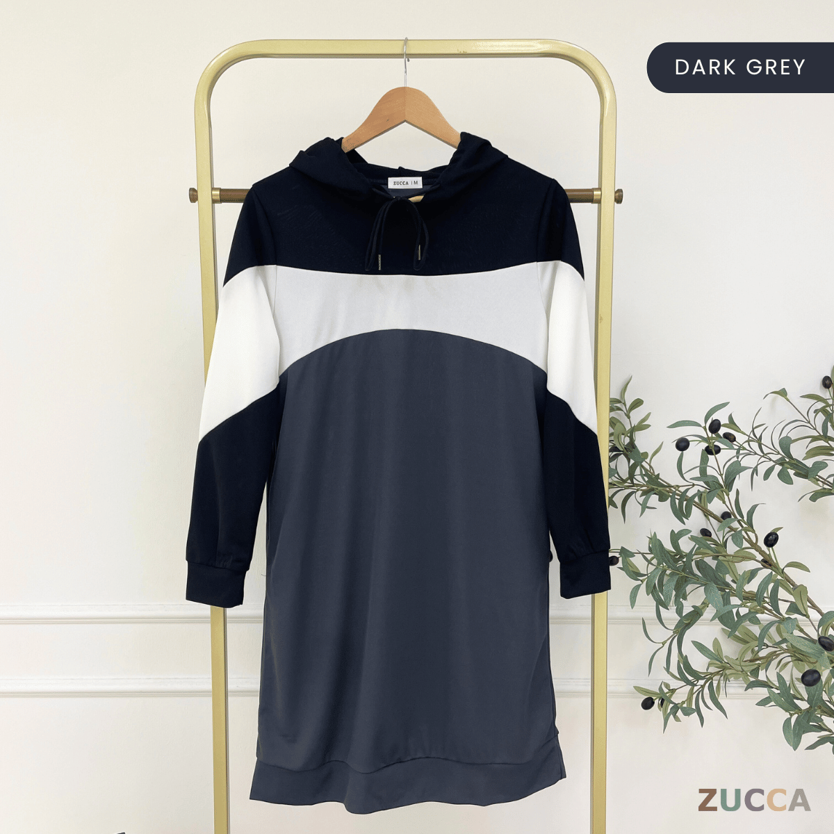 ZUCCA AZZIRA LUXE SPORT COLOURBLOCK DRESS-MS008