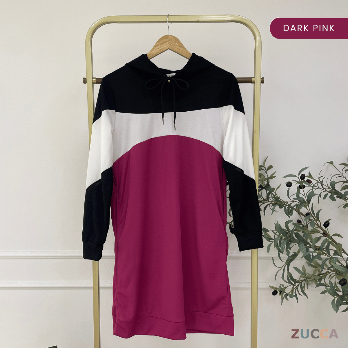 ZUCCA AZZIRA LUXE SPORT COLOURBLOCK DRESS-MS008