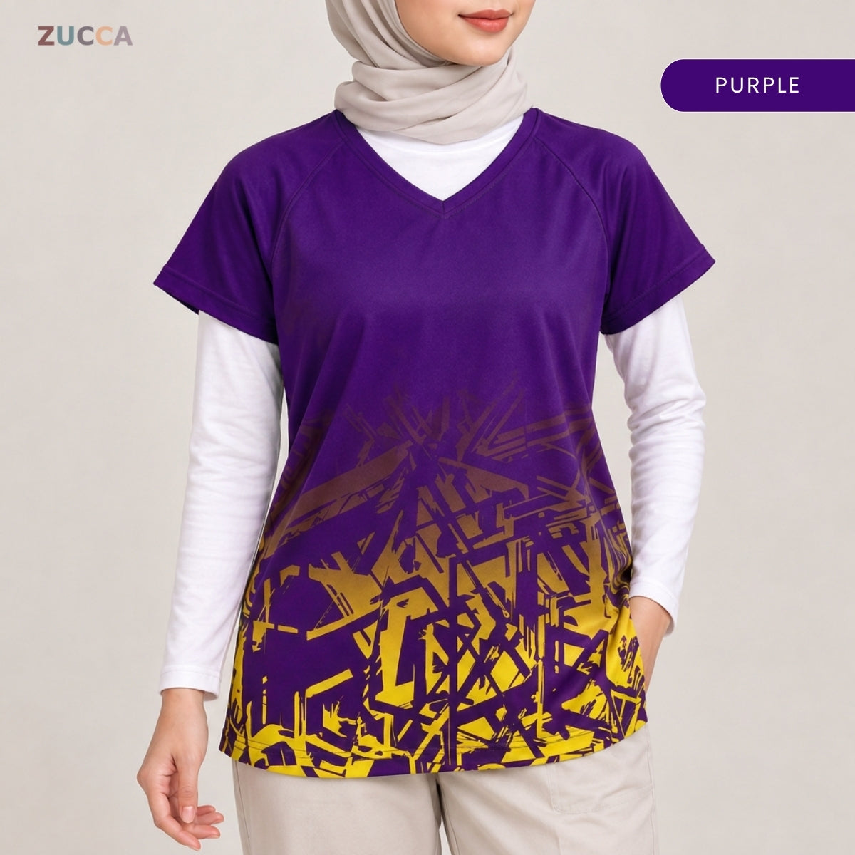 ZUCCA RYNA WOMEN SPORT WEAR LONG SLEEVE - MS013