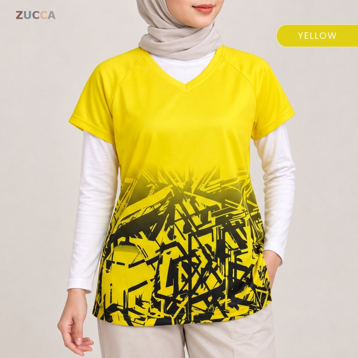 ZUCCA RYNA WOMEN SPORT WEAR LONG SLEEVE - MS013